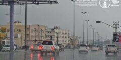 NCM يتوقع هطول أمطار الطقس هذا الأسبوع ؛  4 مناطق السعودية