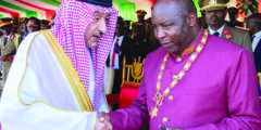 نائب وزير الخارجية السعودي يحضر الاحتفالات بعيد استقلال بوروندي