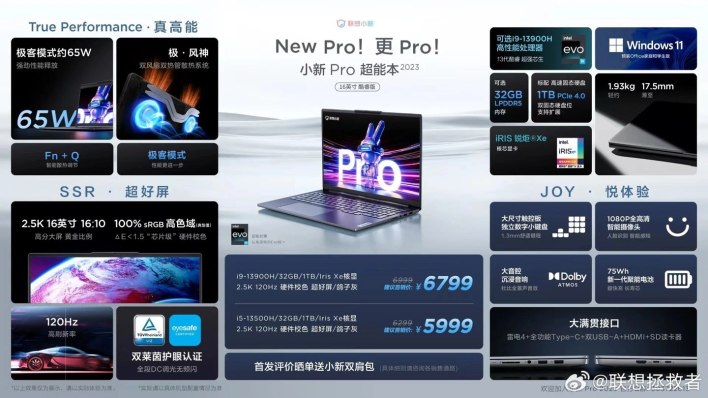 IMG 5526 - تم إطلاق Lenovo Xiaoxin Pro 16 2023 بتكوينين جديدين مع معالج Core i9